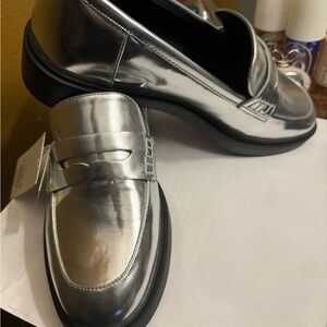 A New Day target brand faux leather loafer. Memory sole made inside.